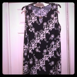 Navy Blue sleeveless dress